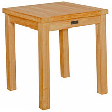 Load image into Gallery viewer, Teak Wood Santa Monica Outdoor End Table, small