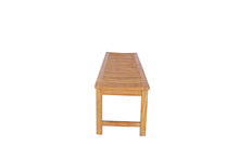 Load image into Gallery viewer, Teak Wood Salinas 6 Foot Bench for Home Gym, Yoga Studio or Exercise Room