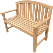 Load image into Gallery viewer, Teak Wood San Jose Outdoor Bench, 4 Foot