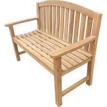 Load image into Gallery viewer, Teak Wood San Jose Outdoor Bench, 4 Foot