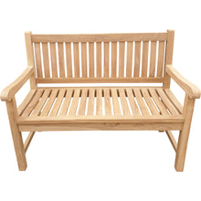 Load image into Gallery viewer, Teak Wood San Juan Outdoor Bench, 4 Foot