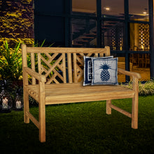 Load image into Gallery viewer, Teak Wood Saint Thomas Outdoor Bench, 4 Foot