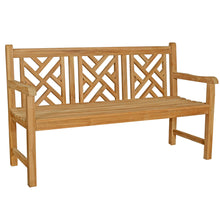 Load image into Gallery viewer, Teak Wood Saint Thomas Outdoor Bench, 5 Foot
