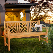Load image into Gallery viewer, Teak Wood Saint Thomas Outdoor Bench, 5 Foot