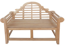 Load image into Gallery viewer, Teak Wood Marlborough Outdoor Bench, 4 Foot