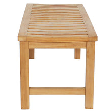 Load image into Gallery viewer, Teak Wood Lagos Bathroom Shower Bench, 4 Foot