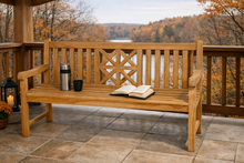 Load image into Gallery viewer, Teak Wood Arizona Outdoor Patio Bench, 5 Foot
