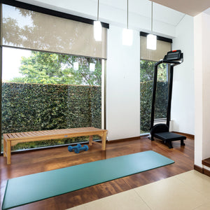 Teak Wood Salinas 6 Foot Bench for Home Gym, Yoga Studio or Exercise Room