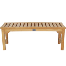 Load image into Gallery viewer, Teak Wood Salinas 4 Foot Bench for Home Gym, Yoga Studio or Exercise Room