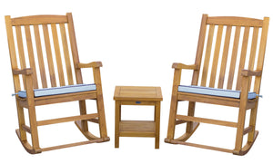 Teak Wood Salvador Outdoor Rocking Chair