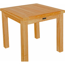 Load image into Gallery viewer, Teak Wood Santa Monica Outdoor End Table, Large