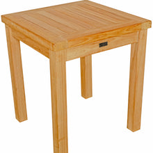 Load image into Gallery viewer, Teak Wood Santa Monica Outdoor End Table, small