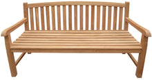 Load image into Gallery viewer, Teak Wood Buenos Aires Oval Outdoor Bench, 5 Foot