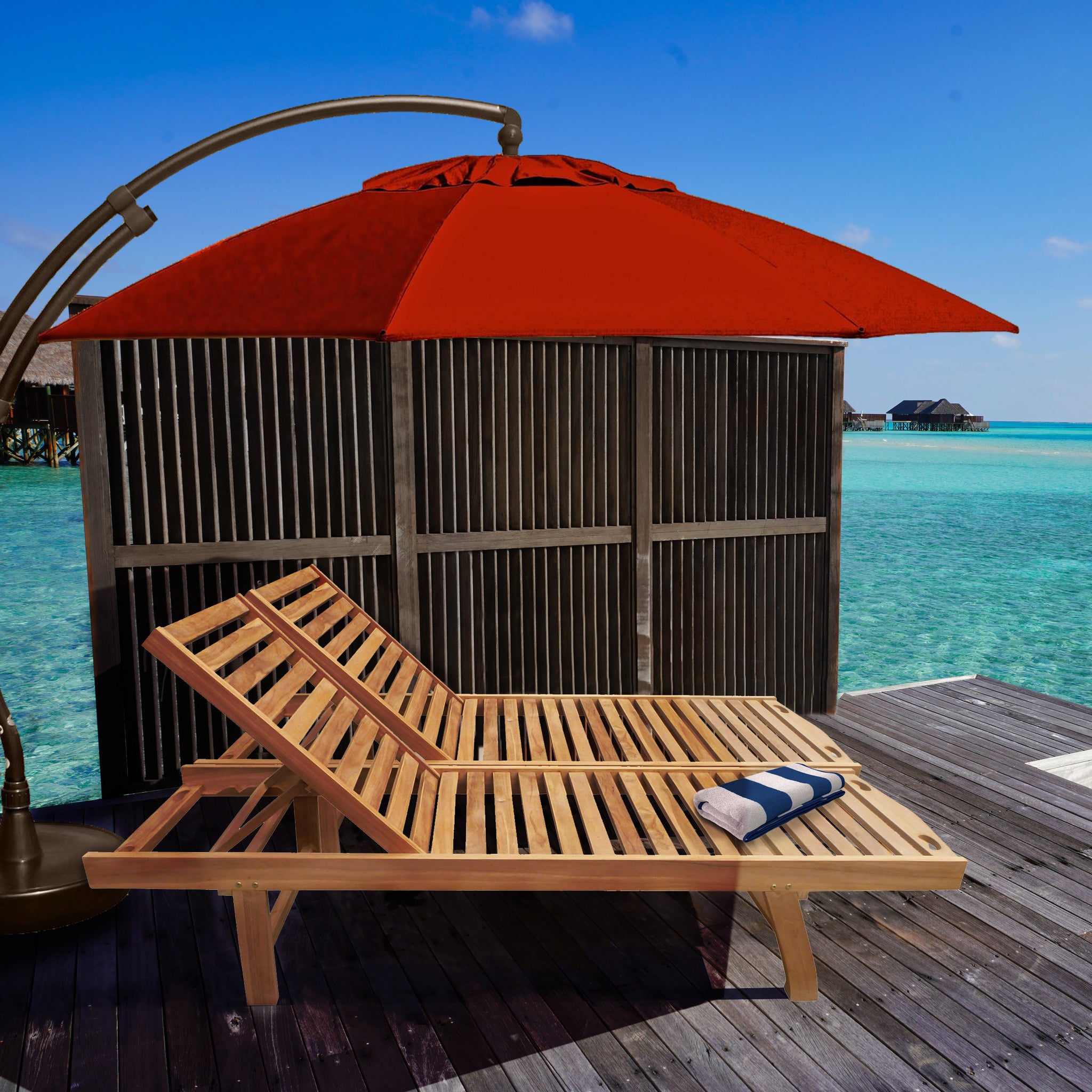 Sun Garden 13 Ft. Cantilever Umbrella or Parasol, the Original from Ge – Seven Seas Teak Sun Garden 13 Ft. Cantilever Umbrella or Parasol, the Original from Ge – Seven Seas Teak