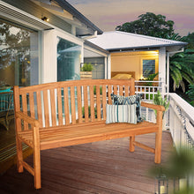 Load image into Gallery viewer, Teak Wood Acapulco Outdoor Patio Bench, 5 Foot