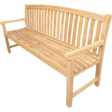 Load image into Gallery viewer, Teak Wood Acapulco Outdoor Bench, 6 Foot