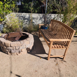 Teak Wood San Jose Outdoor Bench, 6 Foot