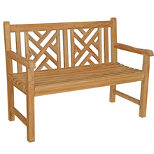 Load image into Gallery viewer, Teak Wood Saint Thomas Outdoor Bench, 4 Foot