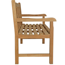 Load image into Gallery viewer, Teak Wood Saint Thomas Outdoor Bench, 5 Foot