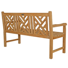 Load image into Gallery viewer, Teak Wood Saint Thomas Outdoor Bench, 5 Foot