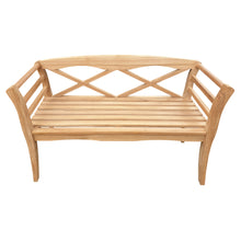Load image into Gallery viewer, Teak Wood Montana Outdoor Patio Bench, 4 Foot