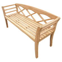 Load image into Gallery viewer, Teak Wood Montana Outdoor Patio Bench, 5 Foot