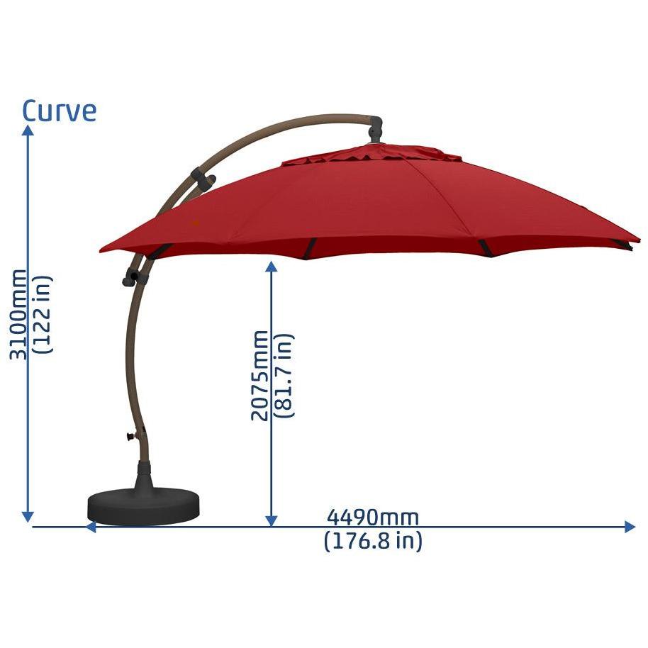 Sun Garden 13 Ft. Cantilever Umbrella or Parasol, the Original from Ge – Seven Seas Teak Sun Garden 13 Ft. Cantilever Umbrella or Parasol, the Original from Ge – Seven Seas Teak
